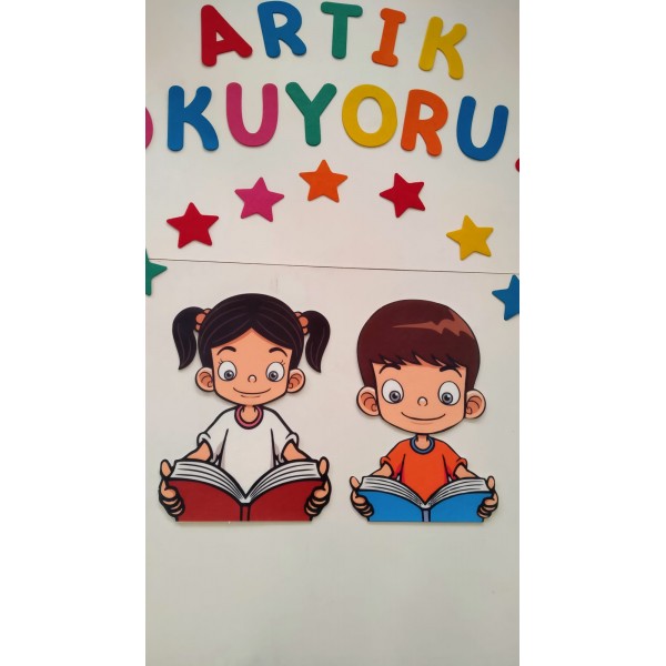 Artık Okuyoruz Temalı Okuma Bayramı Sınıf Panosu